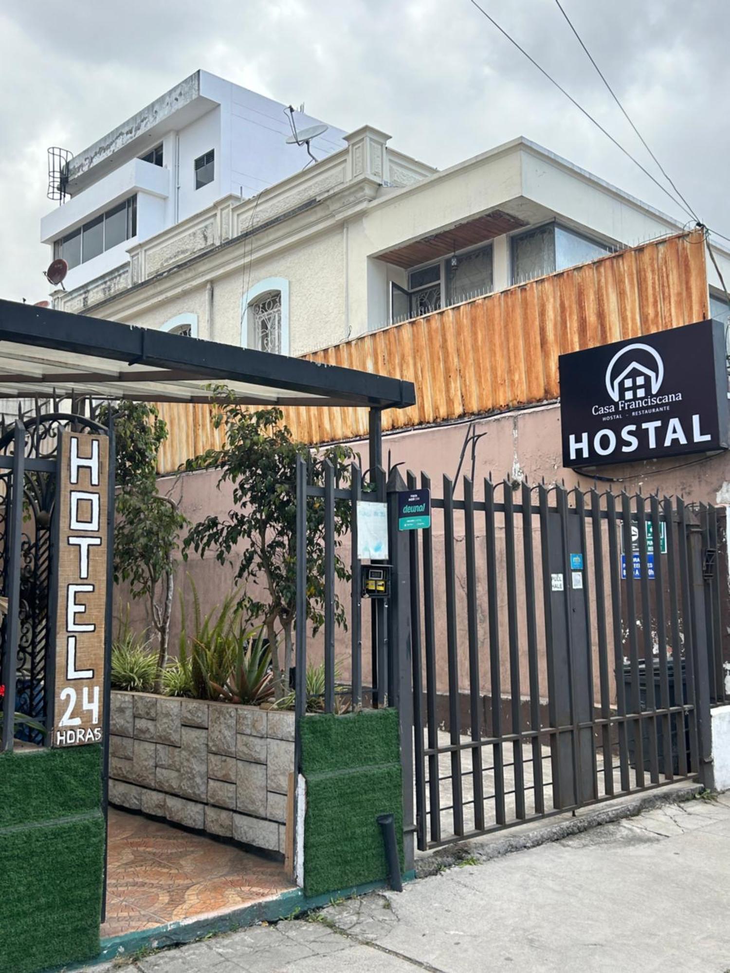 Hostal Casa Franciscana Quito Eksteriør bilde